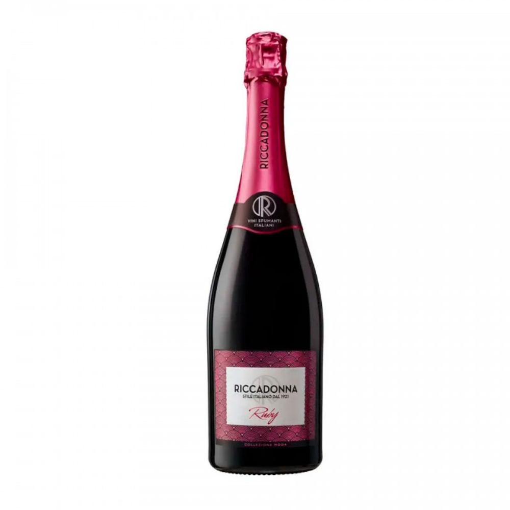 CHAMPAGNE RICCADONNA RUBY 750 ML.