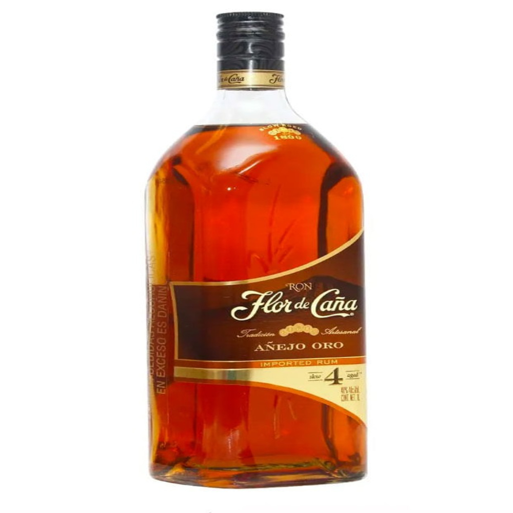 RON FLOR DE CAÑA 4 AÑOS 1 LT.