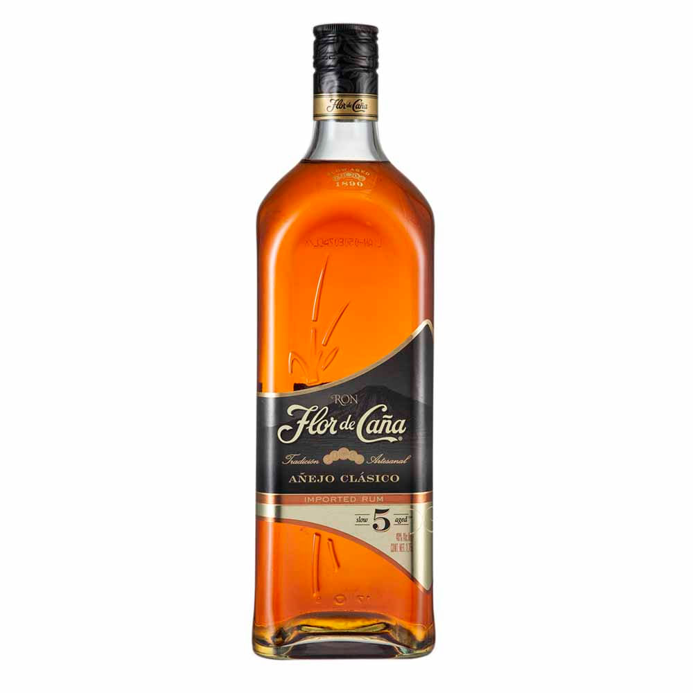 RON FLOR DE CAÑA 5 AÑOS  1.750 ML.
