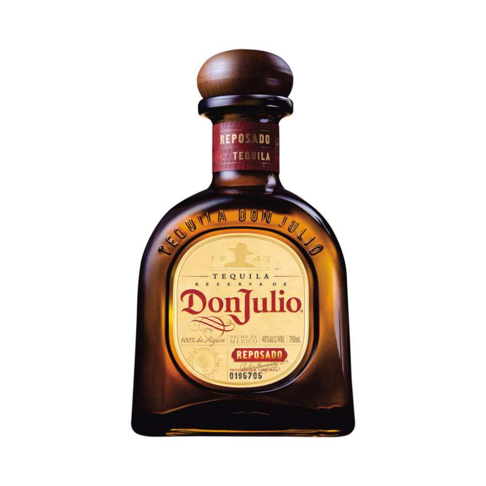 TEQUILA DON JULIO REPOSADO 750 ML.