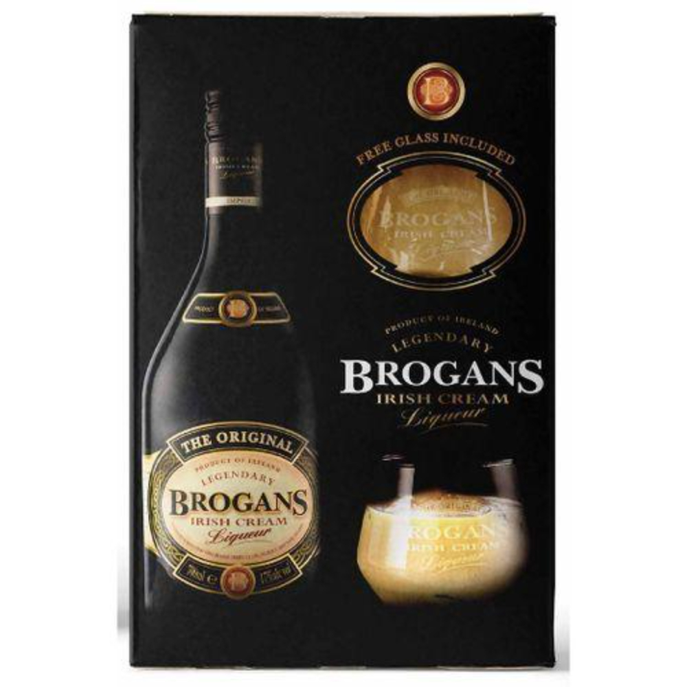 CREMA BROGANS 750 ML CON VASO