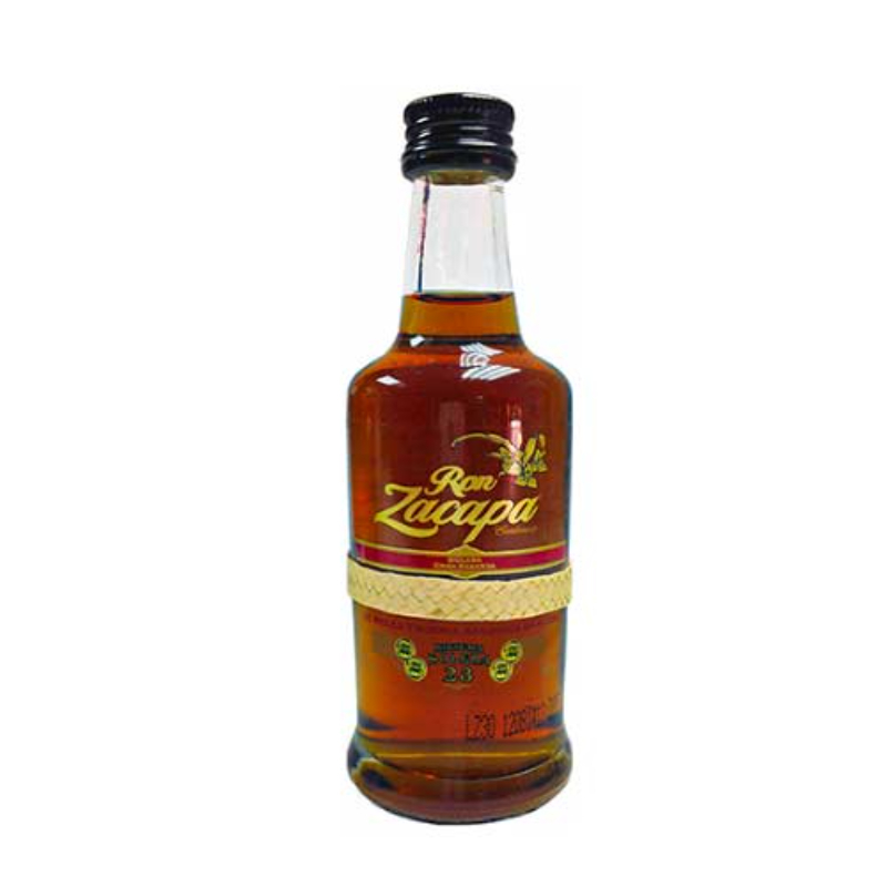 RON ZACAPA 23 AÑOS 50 ML (MINIATURA)