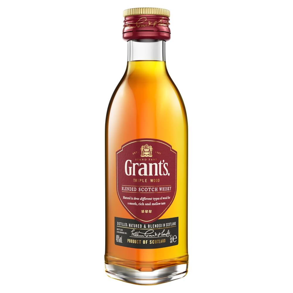 WHISKY GRANTS 50 ML (MINIATURA)