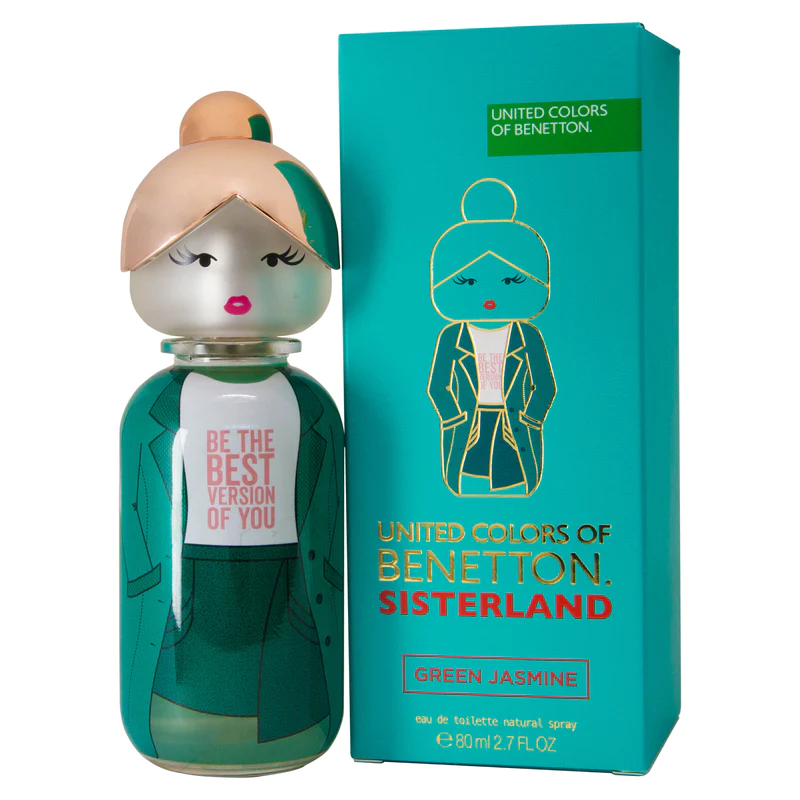 BENETTON SISTERLAND GREEN JASMINE EDT 80 ML DAMA 
