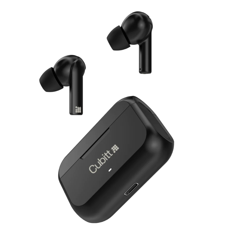 CUBITT AUDIFONO TRUE WIRELESS EARBUDS NEGRO