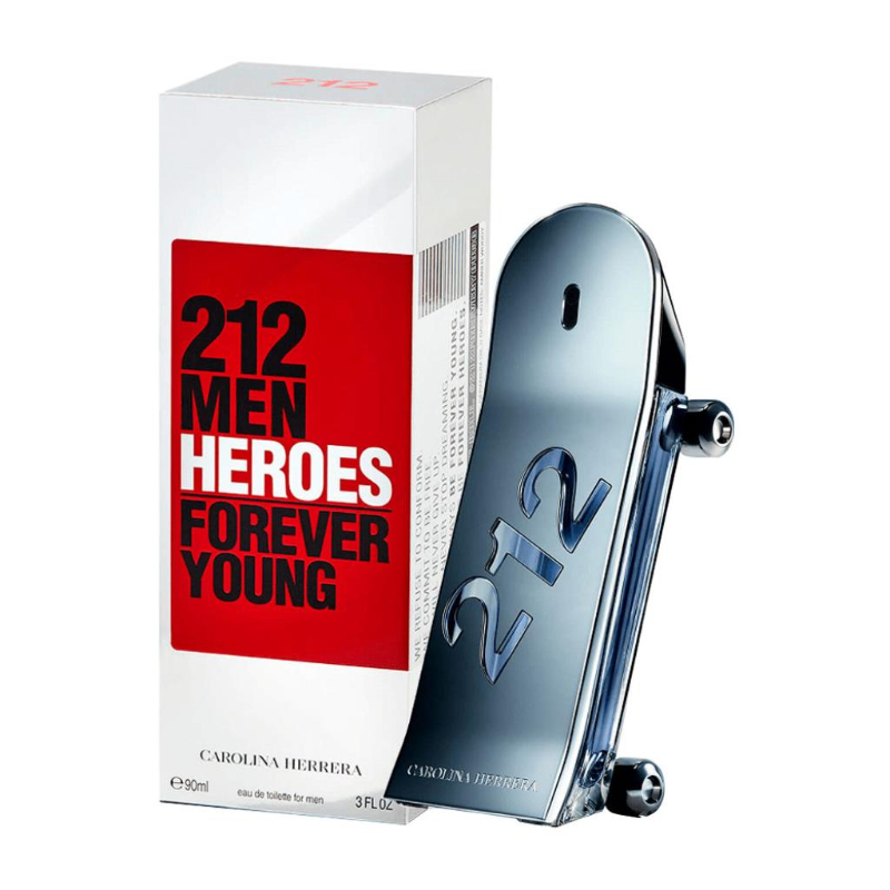 212 HEROES MEN EDT 90 ML VARON CAROLINA HERRERA