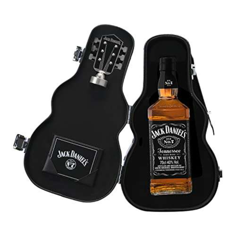 WHISKY JACK DANIEL'S N°7  ESTUCHE DE GUITARRA 750 ML