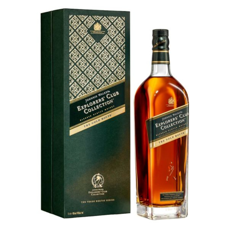 WHISKY JOHNNIE WALKER EXPLORERS CLUB COLLECTION THE GOLD ROUTE 1 LT.