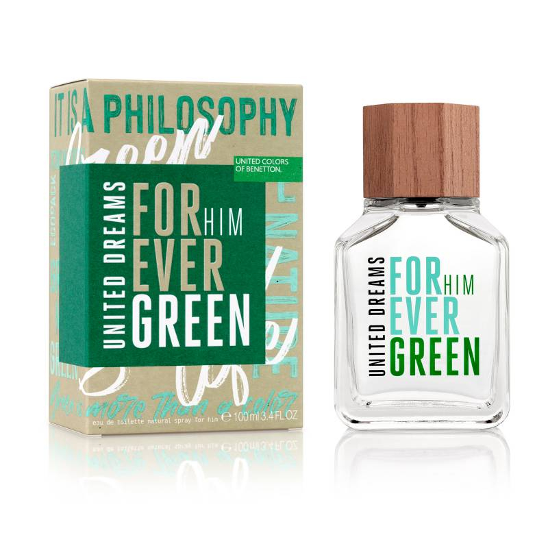 UNITED DREAMS FOREVER GREEN HIM 100ML EDT VARON BENETTON