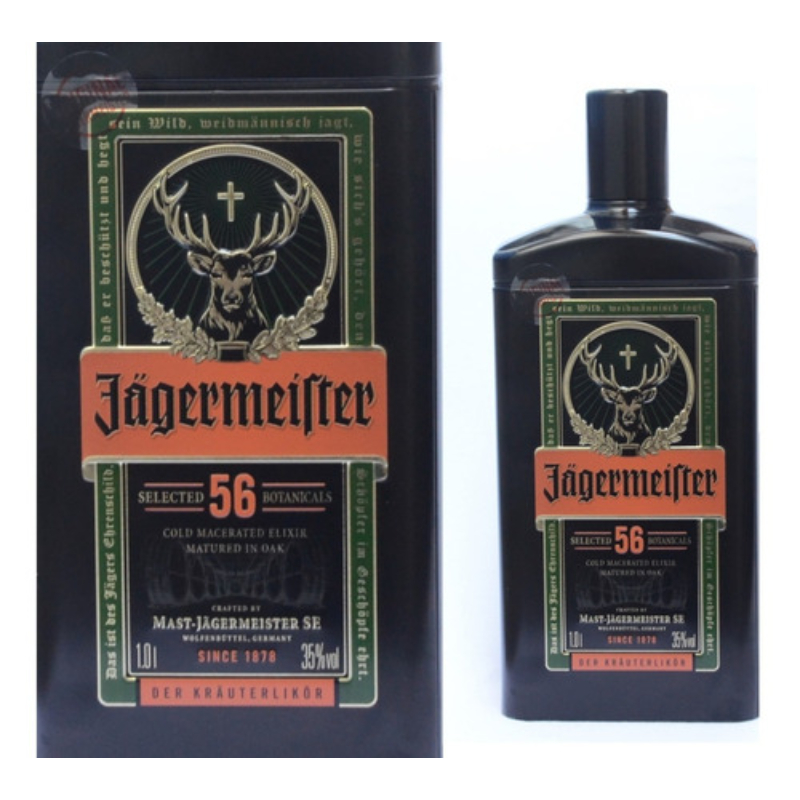 LICOR JAGERMEISTER 1000 ML C/LATA