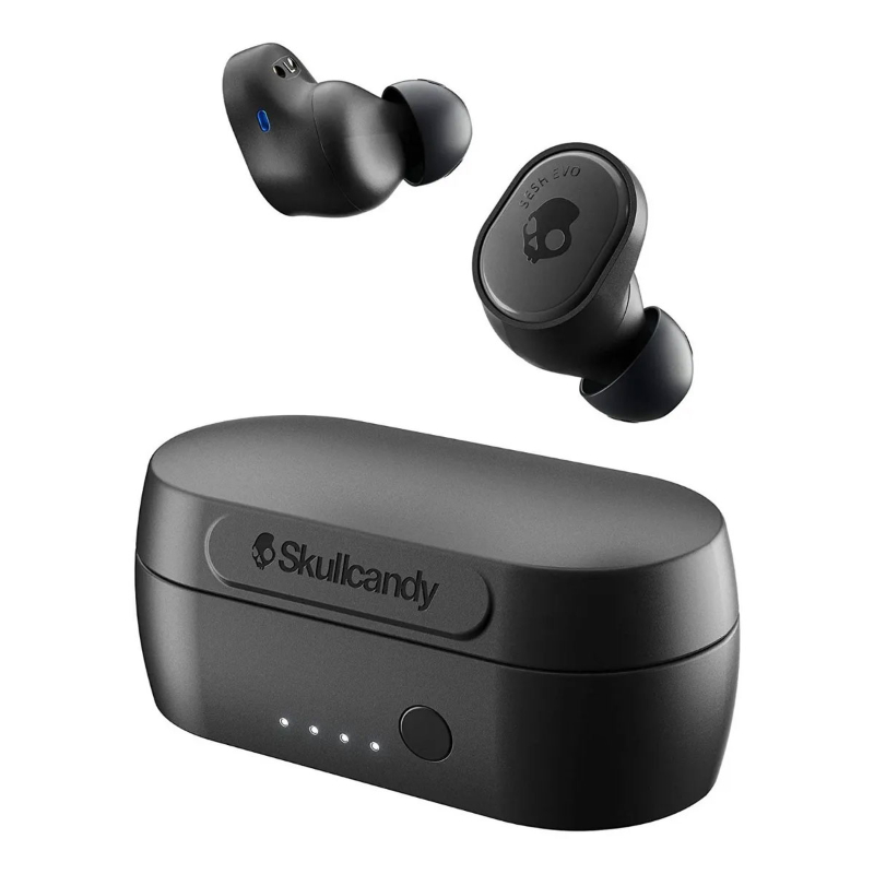 AUDIFONOS TRULY WIRELESS PERFECTLY SIMPLE MODEL S2TVW-N896 SESH  EVO - TRUE BLACK SKULLCANDY 