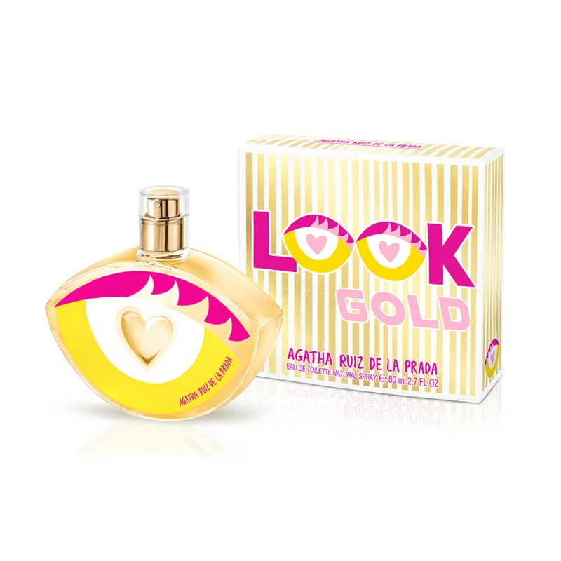 AGATHA RUIZ DE LA PRADA LOOK GOLD EDT 80ML DAMA