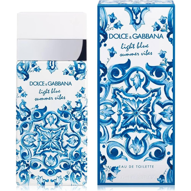 DOLCE GABBANA LIGHT BLUE SUMMER VIBES POUR FEMME EDT 100 ML DAMA