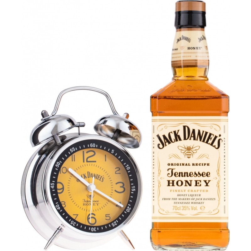 WHISKY JACK DANIEL'S HONEY GB 700 ML + RELOJ X 6 UNID