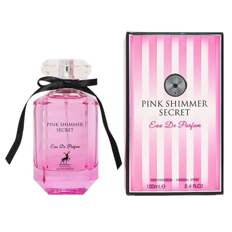 MAISON ALHAMBRA PINK SHIMMER SECRET EDP 100 ML DAMA