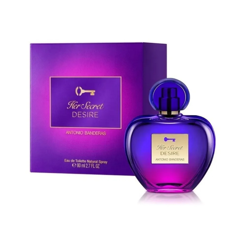 BANDERAS HER SECRET DESIRE 80 ML DAMA